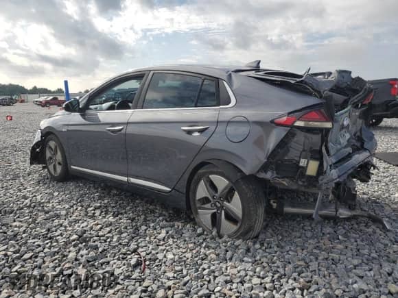 2020 Hyundai Ioniq Limited with VIN KMHC05LC1LU202497, listed as a Copart auction lot 71847375 with 69,882 mi miles and Non repairable. Bid and sale history available at DreamBid. Image 2.