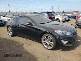 2014 Hyundai Genesis Coupe Ultimate z VIN KMHHU6KJXEU113420, wystawiony jako Copart lot #81993125 z przebiegiem 163 451 mil mil oraz Szkoda całkowita • Salvage title. Historia ofert i sprzedaży dostępna na DreamBid. Obrazek 4.