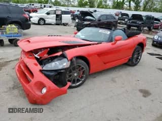 2005 Dodge Viper SRT-10 with VIN 1B3JZ65Z75V500091, listed as a Copart auction lot 55659525 with 15,903 mi miles and Salvage title. Bid and sale history available at DreamBid. Image 1.