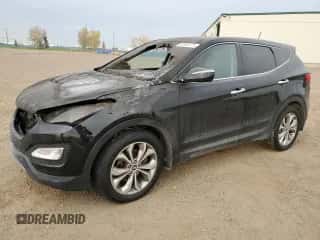 2013 Hyundai Santa Fe Sport with VIN 5XYZUDLA3DG116672, listed as a Copart auction lot 84608175 with Not provided miles and Non repairable. Bid and sale history available at DreamBid. Image 1.