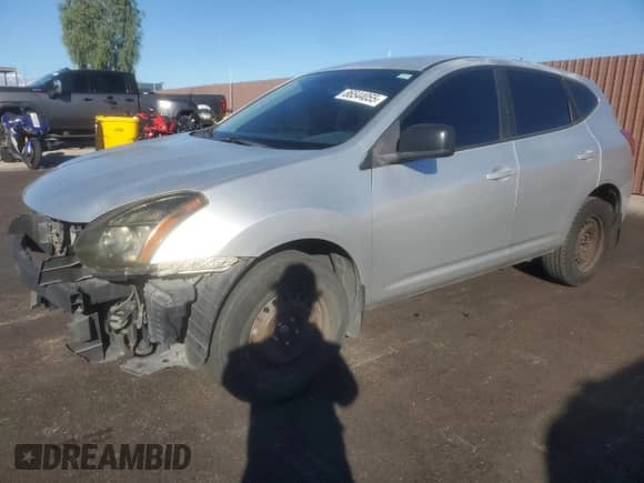 2009 Nissan Rogue S with VIN JN8AS58V09W433361, listed as a Copart auction lot 86544055 with 135,144 mi miles and Salvage title. Bid and sale history available at DreamBid. Image 1.