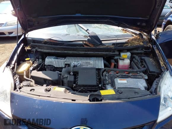 2012 Toyota Prius One with VIN JTDKN3DU3C1609459, listed as a IAAI auction lot 42693489 with 162,236 mi miles and . Bid and sale history available at DreamBid. Image 10.