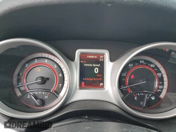 2016 Dodge Journey SE with VIN 3C4PDCAB3GT212053, listed as a Copart auction lot 66263335 with 119,036 mi miles and Clean title. Bid and sale history available at DreamBid. Image 9.