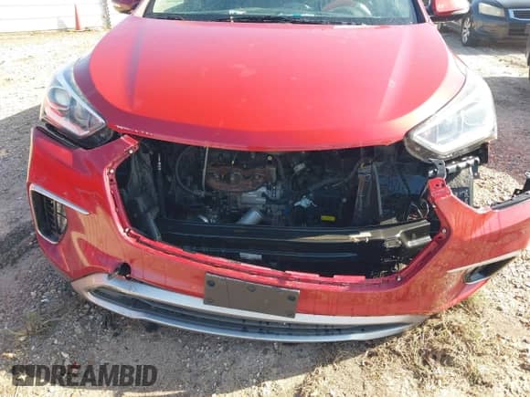 2017 Hyundai Santa Fe Limited Ultimate z VIN KM8SR4HF5HU167064, wystawiony jako IAAI lot #43351861 z przebiegiem 142 714 mil mil oraz . Historia ofert i sprzedaży dostępna na DreamBid. Obrazek 6.