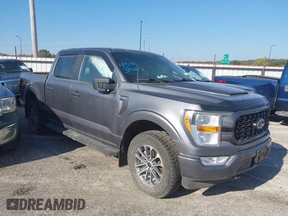 2021 Ford F-150 XL с VIN 1FTEW1EP5MFB82152, выставлен на аукционе IAAI как лот 43313822 с пробегом 119 999 миль миль и . История ставок и продаж доступна на DreamBid. Изображение 1.