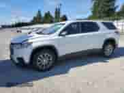 2018 Chevrolet Traverse LS with VIN 1GNEVLKW2JJ113025, listed as a Copart auction lot 65220875 with 144,511 mi miles and Salvage title. Bid and sale history available at DreamBid. Image 1.