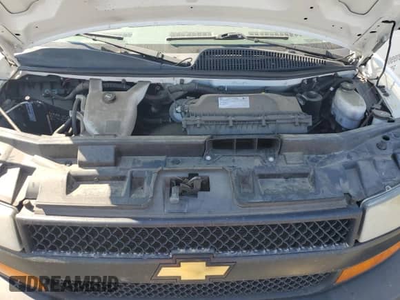 2021 Chevrolet Express Cargo with VIN 1GCWGAFP2M1249335, listed as a Copart auction lot 65965855 with 55,100 mi miles and Salvage title. Bid and sale history available at DreamBid. Image 12.