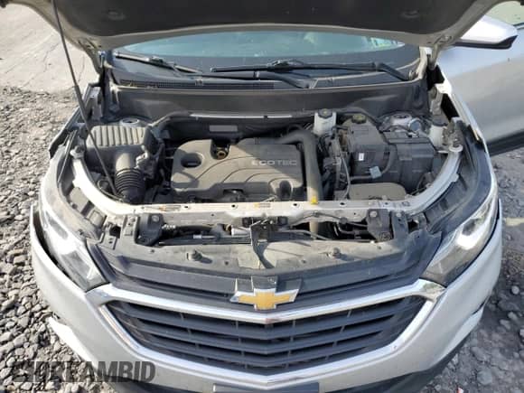 2021 Chevrolet Equinox LT with VIN 3GNAXUEV3MS126936, listed as a Copart auction lot 84261865 with 141,211 mi miles and Salvage title. Bid and sale history available at DreamBid. Image 12.