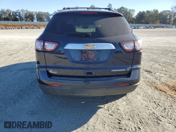 2015 Chevrolet Traverse LS with VIN 1GNKRFED1FJ287176, listed as a Copart auction lot 86995385 with 77,099 mi miles and Salvage title. Bid and sale history available at DreamBid. Image 6.