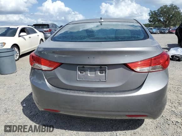 2013 Hyundai Elantra GLS with VIN 5NPDH4AE7DH316788, listed as a Copart auction lot 85383555 with 139,810 mi miles and Clean title. Bid and sale history available at DreamBid. Image 6.