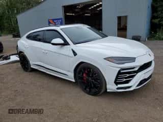 2022 Lamborghini Urus with VIN ZPBCA1ZL8NLA19732, listed as a Copart auction lot 65918344 with 22,122 mi miles and Salvage title. Bid and sale history available at DreamBid. Image 4.