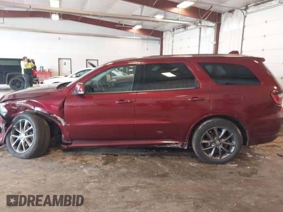 2017 Dodge Durango GT with VIN 1C4RDJDG6HC878695, listed as a IAAI auction lot 43504498 with 163,654 mi miles and . Bid and sale history available at DreamBid. Image 14.