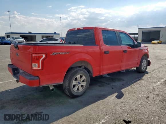 2017 Ford F-150 XL с VIN 1FTEW1CPXHKE12283, выставлен на аукционе Copart как лот 71073835 с пробегом 152 881 миль миль и Списание • Salvage title. История ставок и продаж доступна на DreamBid. Изображение 3.