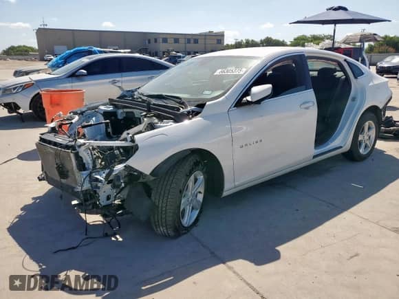 2023 Chevrolet Malibu LT z VIN 1G1ZD5ST1PF204631, wystawiony jako Copart lot #66305375 z przebiegiem Nie podano mil oraz Szkoda całkowita • Salvage title. Historia ofert i sprzedaży dostępna na DreamBid. Obrazek 1.