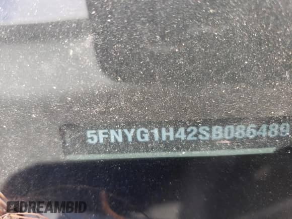 2025 Honda Pilot EX-L с VIN 5FNYG1H42SB086489, выставлен на аукционе Copart как лот 57165185 с пробегом 4 974 миль миль и Списание • Salvage title. История ставок и продаж доступна на DreamBid. Изображение 14.