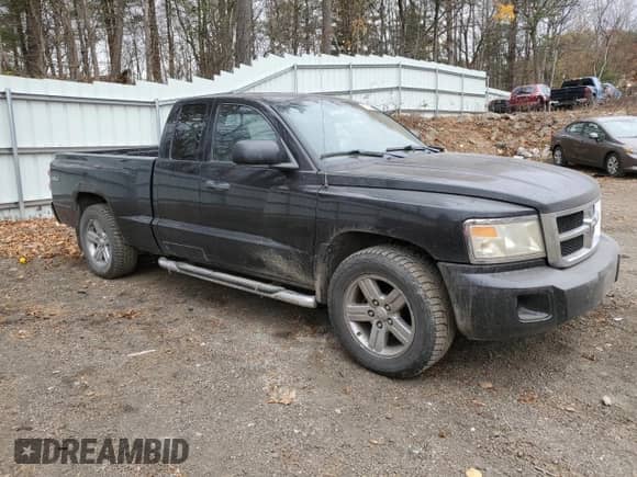 2008 Dodge Dakota SLT with VIN 1D7HW42N68S598408, listed as a Copart auction lot 77569224 with 113,949 mi miles and Clean title. Bid and sale history available at DreamBid. Image 4.
