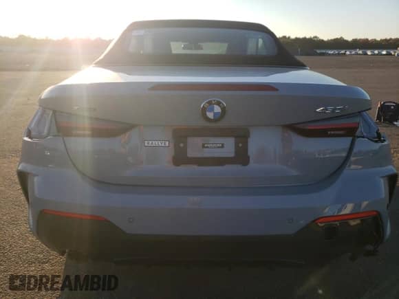 2023 BMW 4 Series 430i xDrive with VIN WBA43AT0XPCL59517, listed as a Copart auction lot 72859063 with 8,653 mi miles and Salvage title. Bid and sale history available at DreamBid. Image 6.