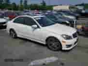 2014 Mercedes-Benz C 300 Sport with VIN WDDGF8AB7EA931775, listed as a Copart auction lot 65038065 with 222,995 mi miles and Salvage title. Bid and sale history available at DreamBid. Image 4.