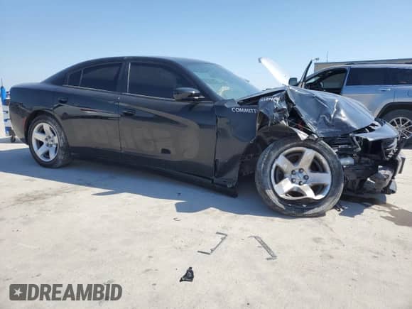 2023 Dodge Charger Police z VIN 2C3CDXAT4PH534227, wystawiony jako Copart lot #53388175 z przebiegiem Nie podano mil oraz Szkoda całkowita • Salvage title. Historia ofert i sprzedaży dostępna na DreamBid. Obrazek 4.