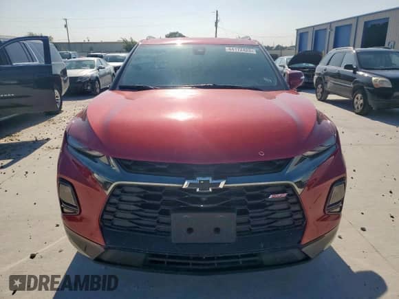 2022 Chevrolet Blazer RS с VIN 3GNKBERS1NS117825, выставлен на аукционе Copart как лот 64172425 с пробегом 33 272 миль миль и Чистый • Clean title. История ставок и продаж доступна на DreamBid. Изображение 5.