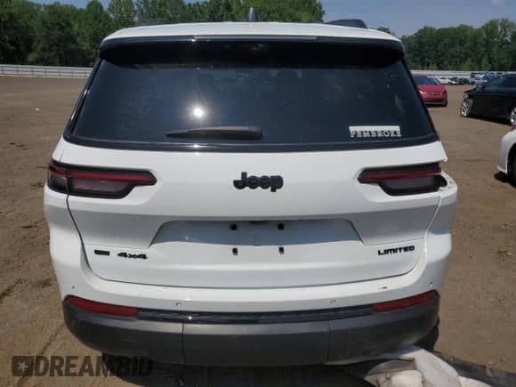 2023 Jeep Grand Cherokee Limited with VIN 1C4RJKBG4P8761183, listed as a Copart auction lot 67513965 with 43,001 mi miles and Salvage title. Bid and sale history available at DreamBid. Image 6.
