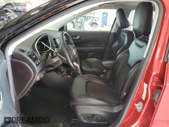 2018 Jeep Compass Altitude with VIN 3C4NJDBB6JT304267, listed as a Copart auction lot 81713085 with 84,266 mi miles and Salvage title. Bid and sale history available at DreamBid. Image 7.