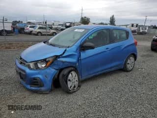 2017 Chevrolet Spark LS z VIN KL8CB6SA1HC747688, wystawiony jako Copart lot #72054015 z przebiegiem 76 504 mil mil oraz Szkoda całkowita • Salvage title. Historia ofert i sprzedaży dostępna na DreamBid. Obrazek 1.