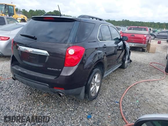 2014 Chevrolet Equinox LT with VIN 2GNFLCE37E6318600, listed as a IAAI auction lot 43317115 with 230,123 mi miles and . Bid and sale history available at DreamBid. Image 4.