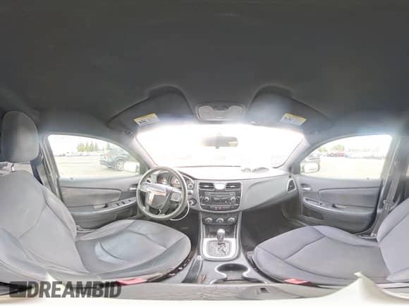 2014 Chrysler 200 LX with VIN 1C3CCBAB1EN212274, listed as a Copart auction lot 85919095 with 240,206 mi miles and Salvage title. Bid and sale history available at DreamBid. Image 14.