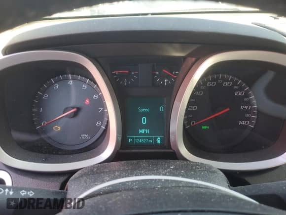 2012 Chevrolet Equinox 1LT with VIN 2GNALDEK0C6292720, listed as a Copart auction lot 81158115 with 124,827 mi miles and Clean title. Bid and sale history available at DreamBid. Image 9.