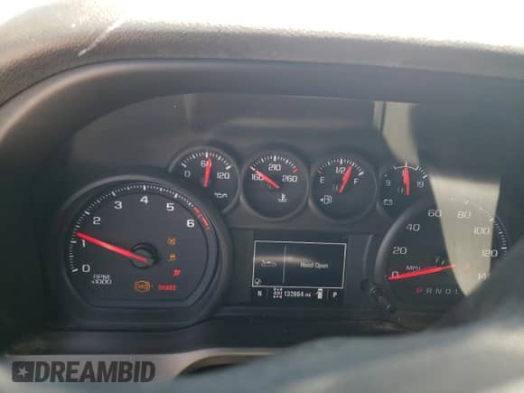 2020 Chevrolet Silverado 1500 Custom z VIN 3GCPYBEHXLG246779, wystawiony jako Copart lot #65254825 z przebiegiem 132 664 mil mil oraz Szkoda całkowita • Salvage title. Historia ofert i sprzedaży dostępna na DreamBid. Obrazek 9.