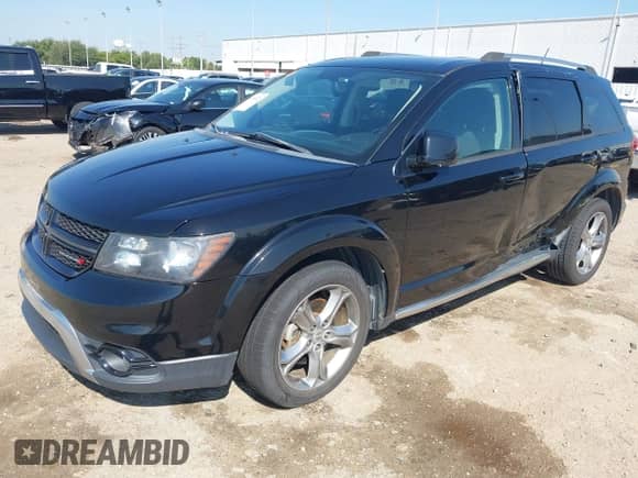 2017 Dodge Journey Crossroad with VIN 3C4PDCGBXHT543107, listed as a IAAI auction lot 43181023 with 98,430 mi miles and . Bid and sale history available at DreamBid. Image 18.
