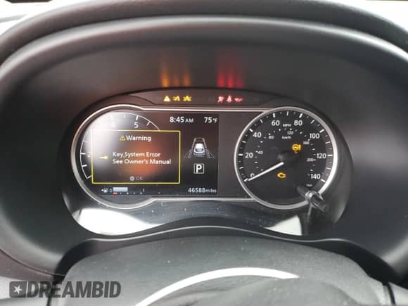 2020 Nissan Kicks SR with VIN 3N1CP5DV8LL576568, listed as a Copart auction lot 64700885 with 46,588 mi miles and Salvage title. Bid and sale history available at DreamBid. Image 9.