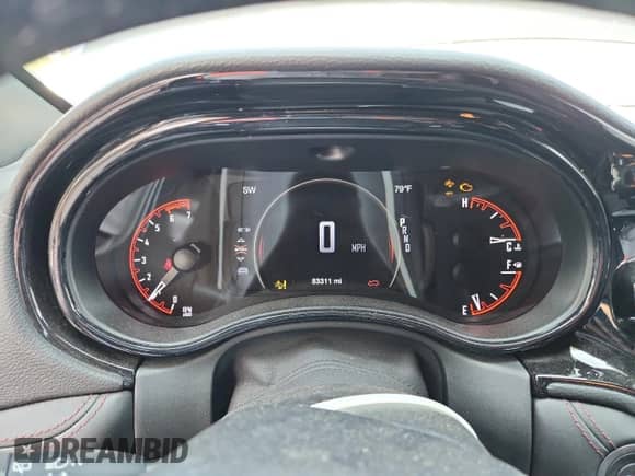 2021 Dodge Durango R/T with VIN 1C4SDJCTXMC575669, listed as a Copart auction lot 61716245 with 83,311 mi miles and Salvage title. Bid and sale history available at DreamBid. Image 9.