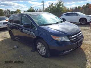 2016 Honda Odyssey LX с VIN 5FNRL5H20GB055643, выставлен на аукционе IAAI как лот 43537484 с пробегом 191 155 миль миль и . История ставок и продаж доступна на DreamBid. Изображение 1.