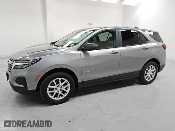 2023 Chevrolet Equinox LS с VIN 3GNAX5EG6PL239186, выставлен на аукционе Copart как лот 46652535 с пробегом 57 015 миль миль и Чистый • Clean title. История ставок и продаж доступна на DreamBid. Изображение 1.