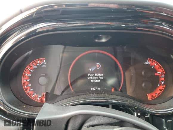 2024 Dodge Durango SRT Hellcat Premium with VIN 1C4SDJH98RC101692, listed as a Copart auction lot 61130725 with 6,927 mi miles and Salvage title. Bid and sale history available at DreamBid. Image 9.
