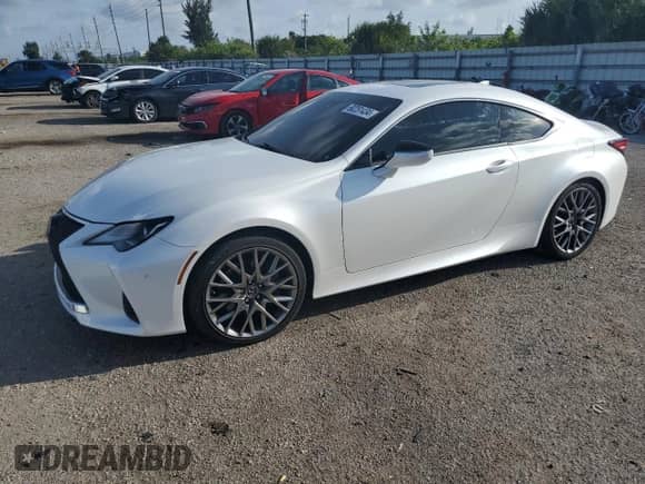 2019 Lexus RC 350 z VIN JTHHZ5BC8K5019526, wystawiony jako Copart lot #60251434 z przebiegiem 76 440 mil mil oraz Szkoda całkowita • Salvage title. Historia ofert i sprzedaży dostępna na DreamBid. Obrazek 1.