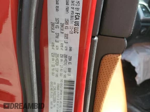 2020 Jeep Grand Cherokee Trackhawk с VIN 1C4RJFN93LC225854, выставлен на аукционе Copart как лот 51294664 с пробегом 8 043 миль миль и . История ставок и продаж доступна на DreamBid. Изображение 14.