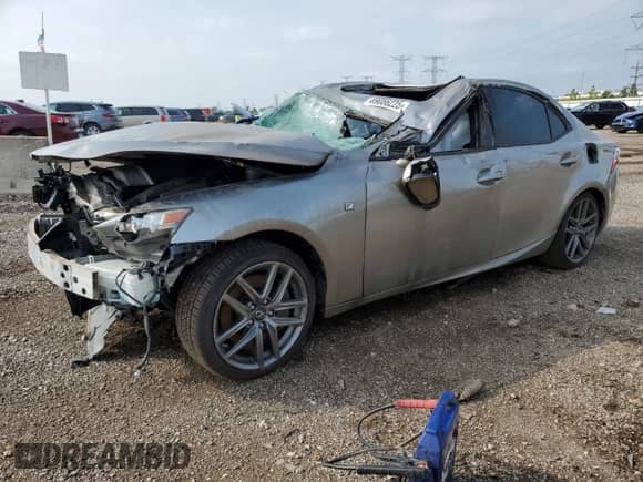 2015 Lexus IS 350 with VIN JTHCE1D20F5010005, listed as a Copart auction lot 69086225 with 94,116 mi miles and Salvage title. Bid and sale history available at DreamBid. Image 1.