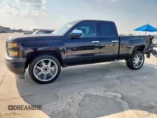 2014 Chevrolet Silverado 1500 Work Truck with VIN 1GCRCPEH1EZ270041, listed as a Copart auction lot 81654775 with 157,699 mi miles and Salvage title. Bid and sale history available at DreamBid. Image 1.