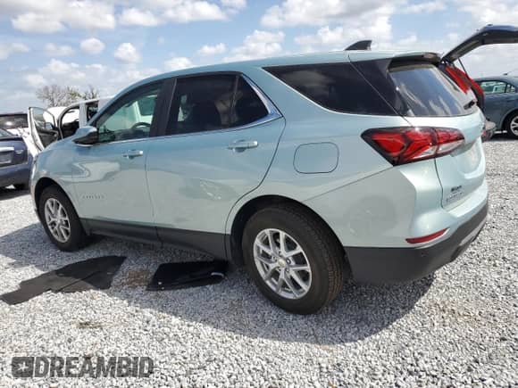 2022 Chevrolet Equinox LT z VIN 2GNAXUEV4N6135905, wystawiony jako Copart lot #47599365 z przebiegiem Nie podano mil oraz Nie do naprawy • Non repairable. Historia ofert i sprzedaży dostępna na DreamBid. Obrazek 2.