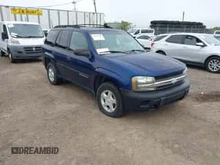 2002 Chevrolet TrailBlazer LT с VIN 1GNDT13S922149064, выставлен на аукционе IAAI как лот 43277789 с пробегом 99 590 миль миль и . История ставок и продаж доступна на DreamBid. Изображение 1.