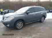 2014 Nissan Pathfinder Platinum Hybrid with VIN 5N1CR2MN9EC648734, listed as a IAAI auction lot 41471917 with 140,894 mi miles and . Bid and sale history available at DreamBid. Image 2.