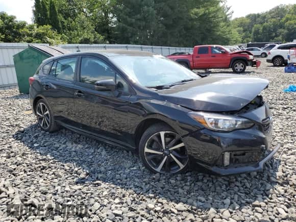 2020 Subaru Impreza Special Sports with VIN 4S3GTAJ6XL1701674, listed as a Copart auction lot 67194814 with Not provided miles and Salvage title. Bid and sale history available at DreamBid. Image 4.