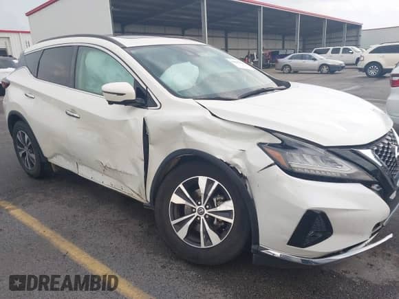 2020 Nissan Murano SV with VIN 5N1AZ2BJ0LN133713, listed as a IAAI auction lot 42695029 with 73,352 mi miles and . Bid and sale history available at DreamBid. Image 6.