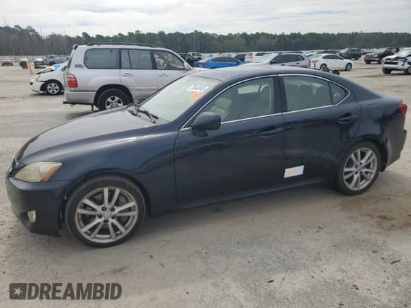 2006 Lexus IS 350 z VIN JTHBE262062005371, wystawiony jako Copart lot #70643445 z przebiegiem 190 545 mil mil oraz Szkoda całkowita • Salvage title. Historia ofert i sprzedaży dostępna na DreamBid. Obrazek 1.