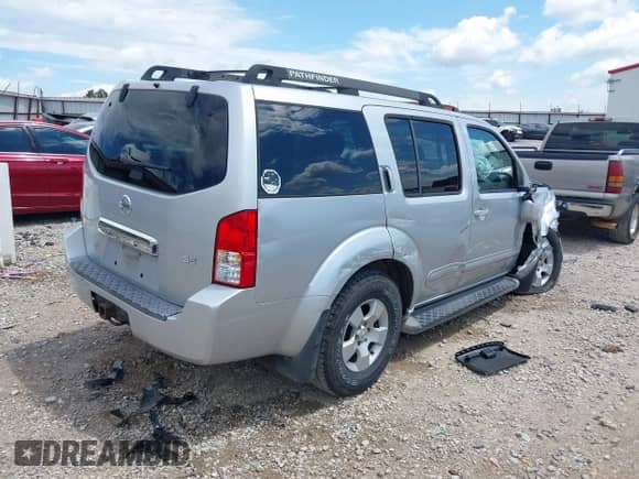 2007 Nissan Pathfinder S с VIN 5N1AR18U57C647876, выставлен на аукционе IAAI как лот 42569917 с пробегом 205 321 миль миль и . История ставок и продаж доступна на DreamBid. Изображение 4.