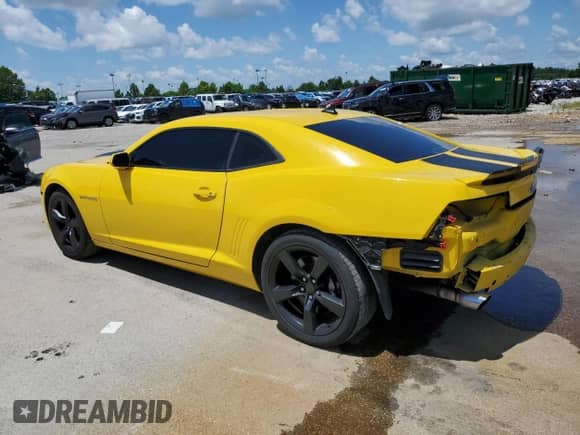 2010 Chevrolet Camaro 2SS with VIN 2G1FK1EJ1A9226284, listed as a Copart auction lot 63229175 with Not provided miles and Salvage title. Bid and sale history available at DreamBid. Image 2.
