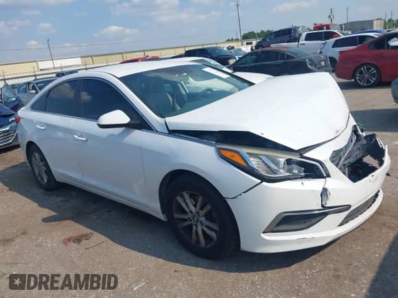 2017 Hyundai Sonata SE with VIN 5NPE24AF4HH579499, listed as a IAAI auction lot 43076963 with 165,746 mi miles and . Bid and sale history available at DreamBid. Image 1.